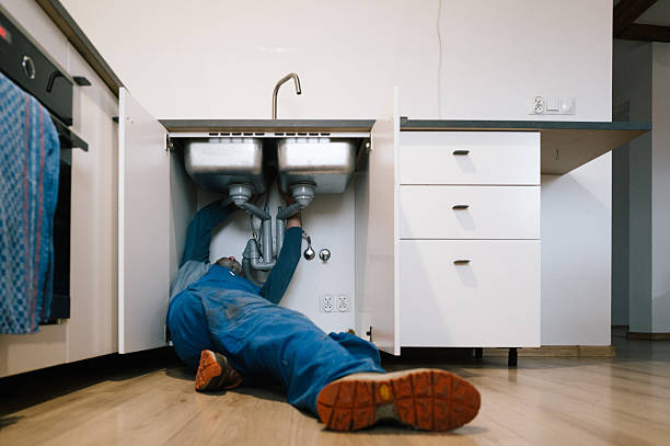 Professional Plumbing technician working in Aulander, NC
